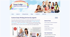 Desktop Screenshot of essaylodge.com